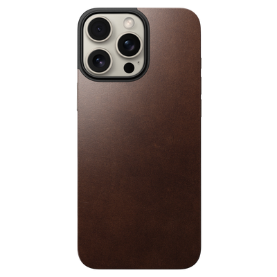 Nomad Magnetic Leather Back Case for iPhone 16 Pro Max