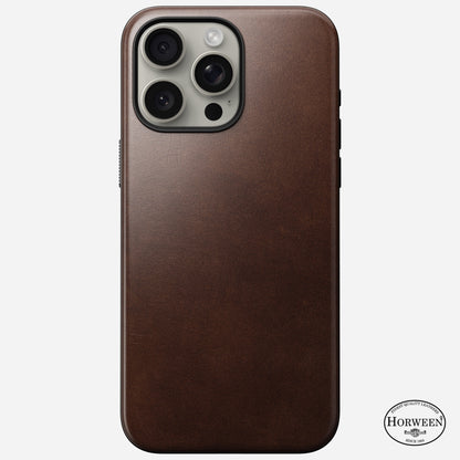 Nomad Modern Leather Case for iPhone 15 Pro Max