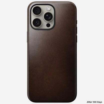 Nomad Modern Leather Case for iPhone 15 Pro Max