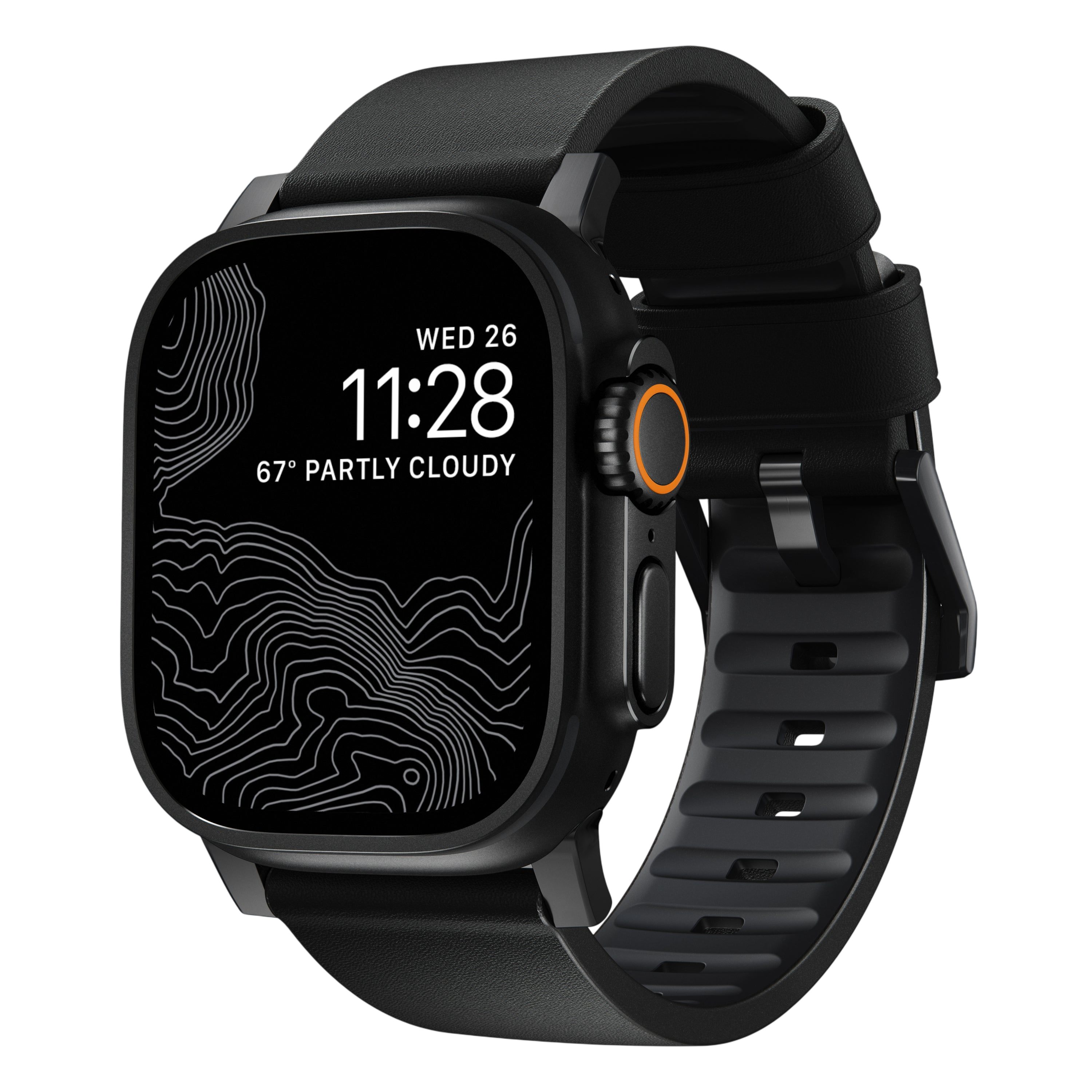 Nomad Active Band Pro Leather Band for Apple Watch 49mm / 46mm / 45mm