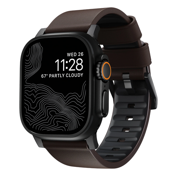 Nomad Active Band Pro Leather Band for Apple Watch 49mm / 46mm / 45mm