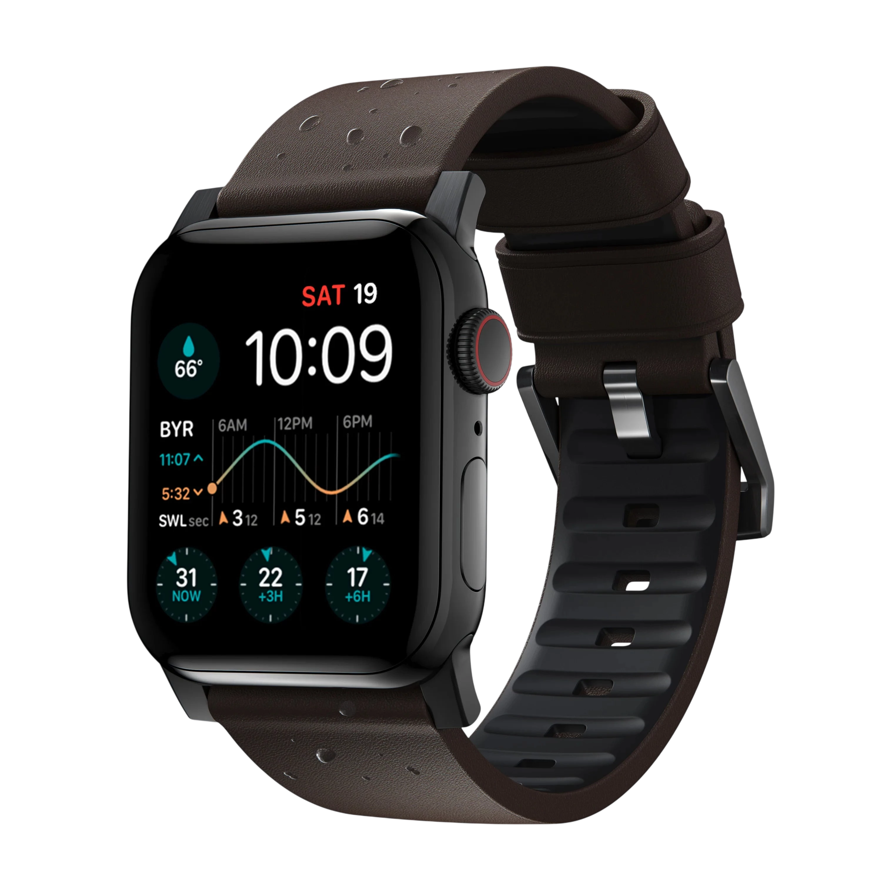 Nomad Active Band Pro Leather Band for Apple Watch 49mm / 46mm / 45mm