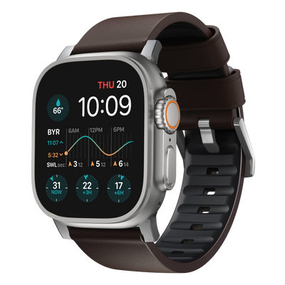 Nomad Active Band Pro Leather Band for Apple Watch 49mm / 46mm / 45mm