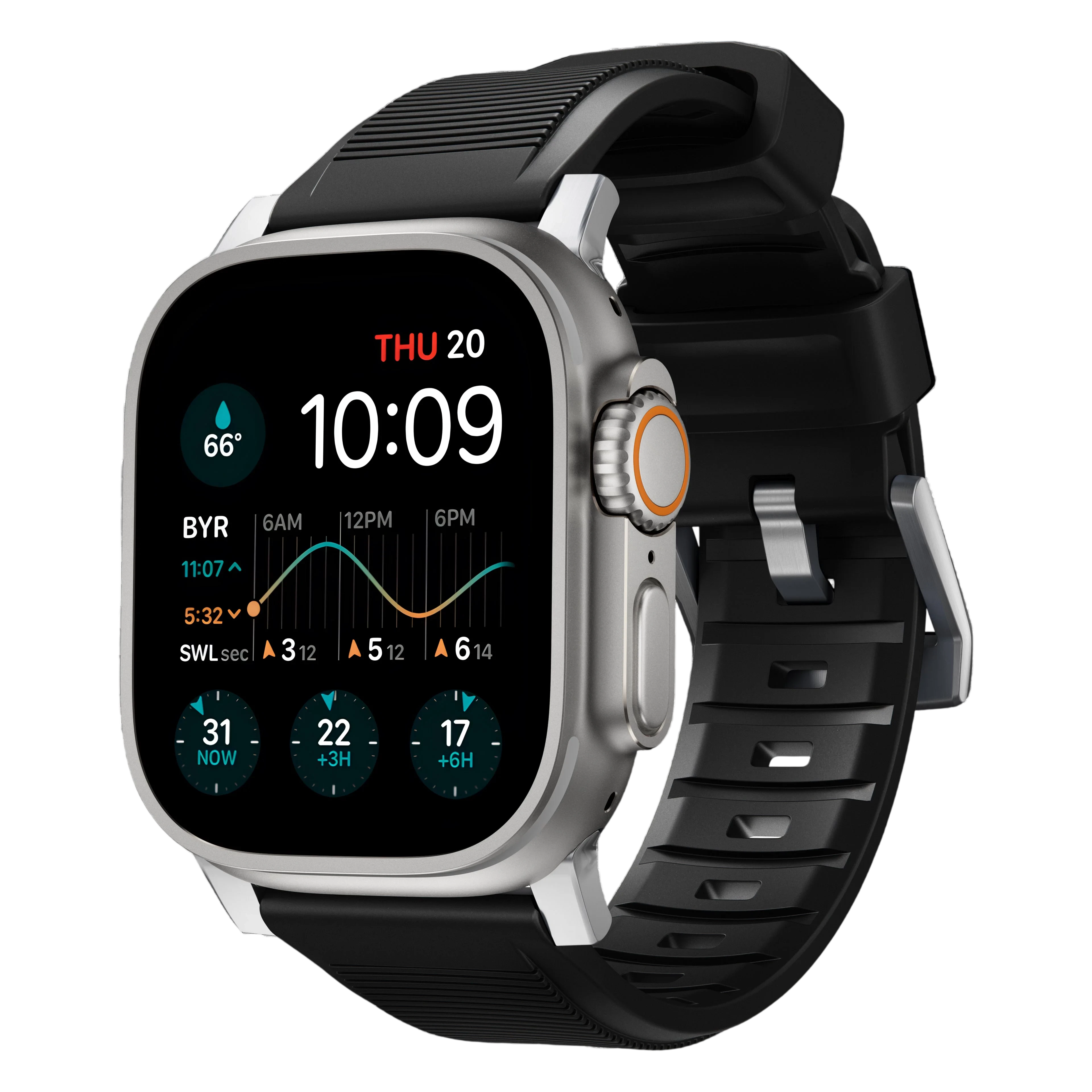 Nomad Rugged Band for Apple Watch Ultra 49mm