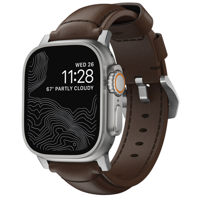 Nomad Traditional Leather Band for Apple Watch 49mm / 46mm / 45mm