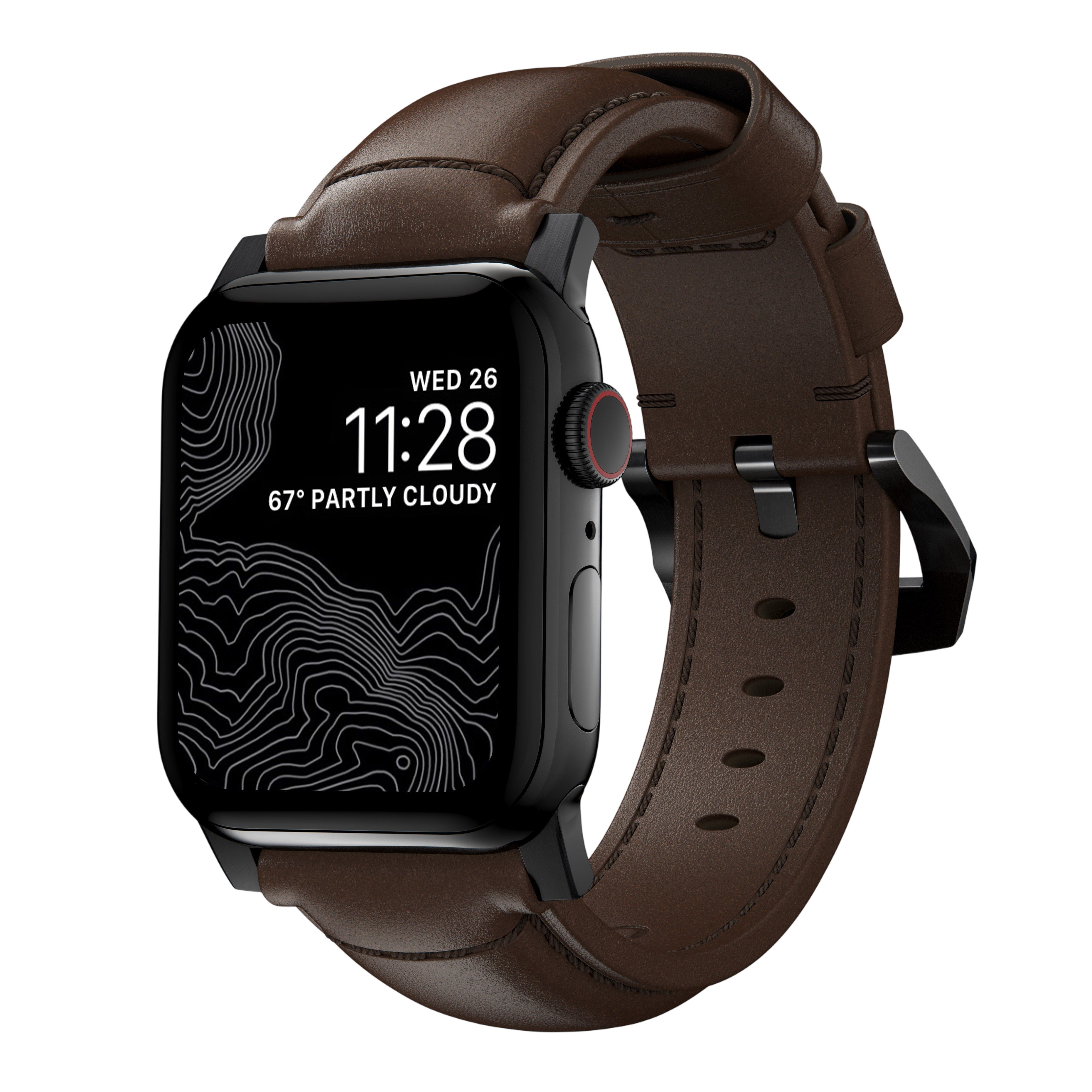 Nomad Traditional Leather Band for Apple Watch 49mm / 46mm / 45mm