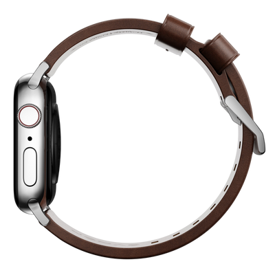 Nomad Modern Band for Apple Watch 49mm / 46mm / 45mm (Brown / Horween Leather)