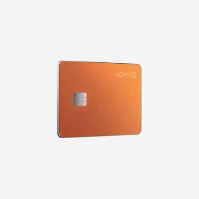 Nomad Tracking Card Pro - Find My - Stellar Orange 