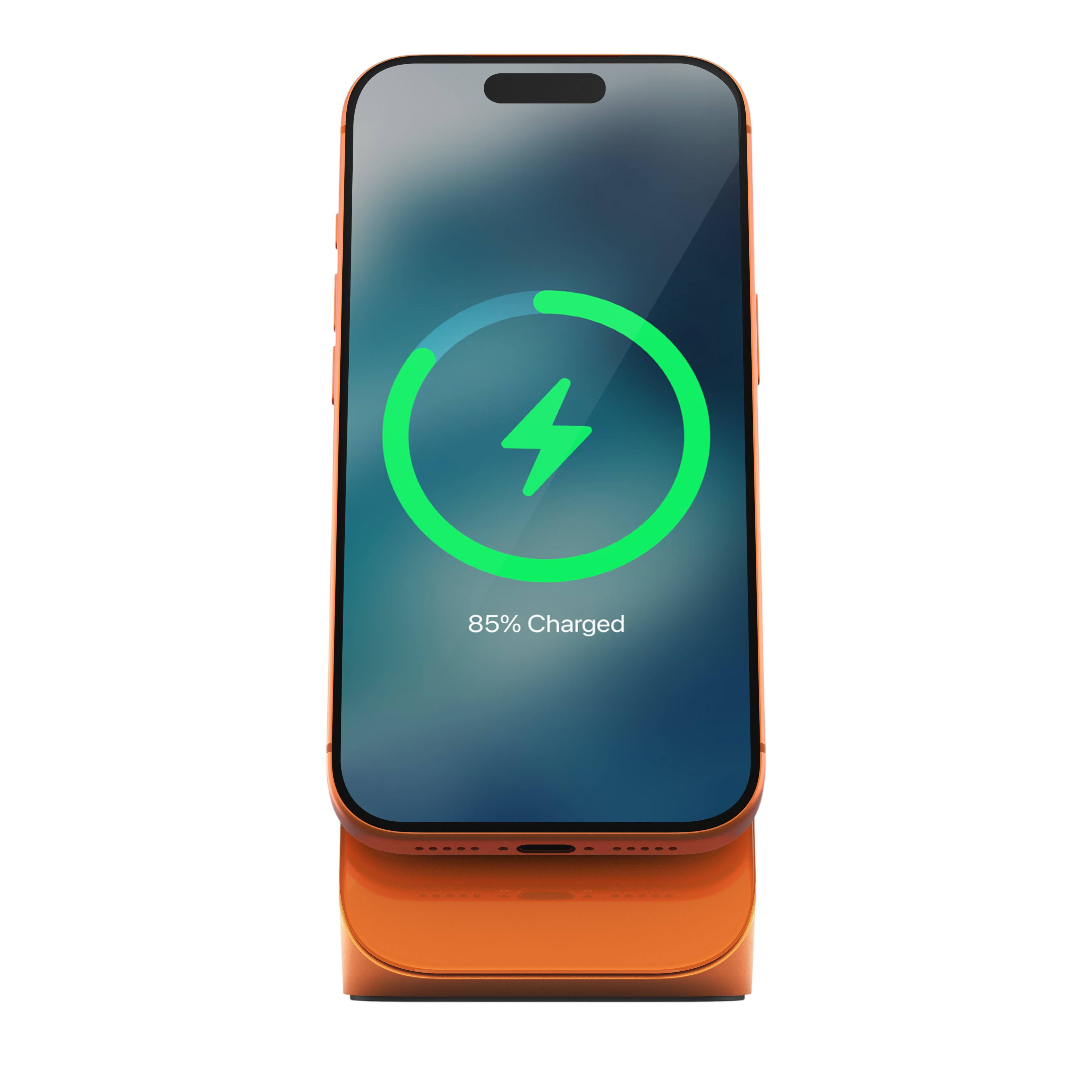 Nomad Stand One (4th Gen) Qi2.2 - Stellar Orange 