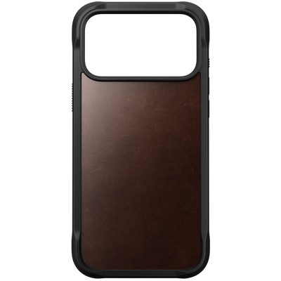 Nomad Rugged Leather Case for iPhone 17 Pro (Horween)