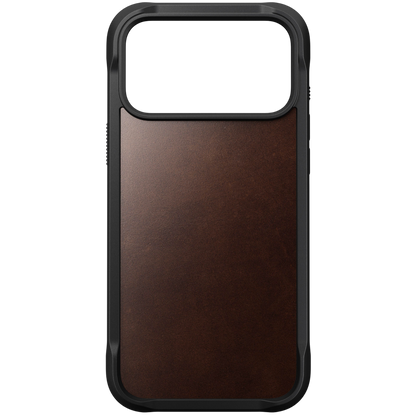 Nomad Rugged Leather Case for iPhone 17 Pro Max Horween)