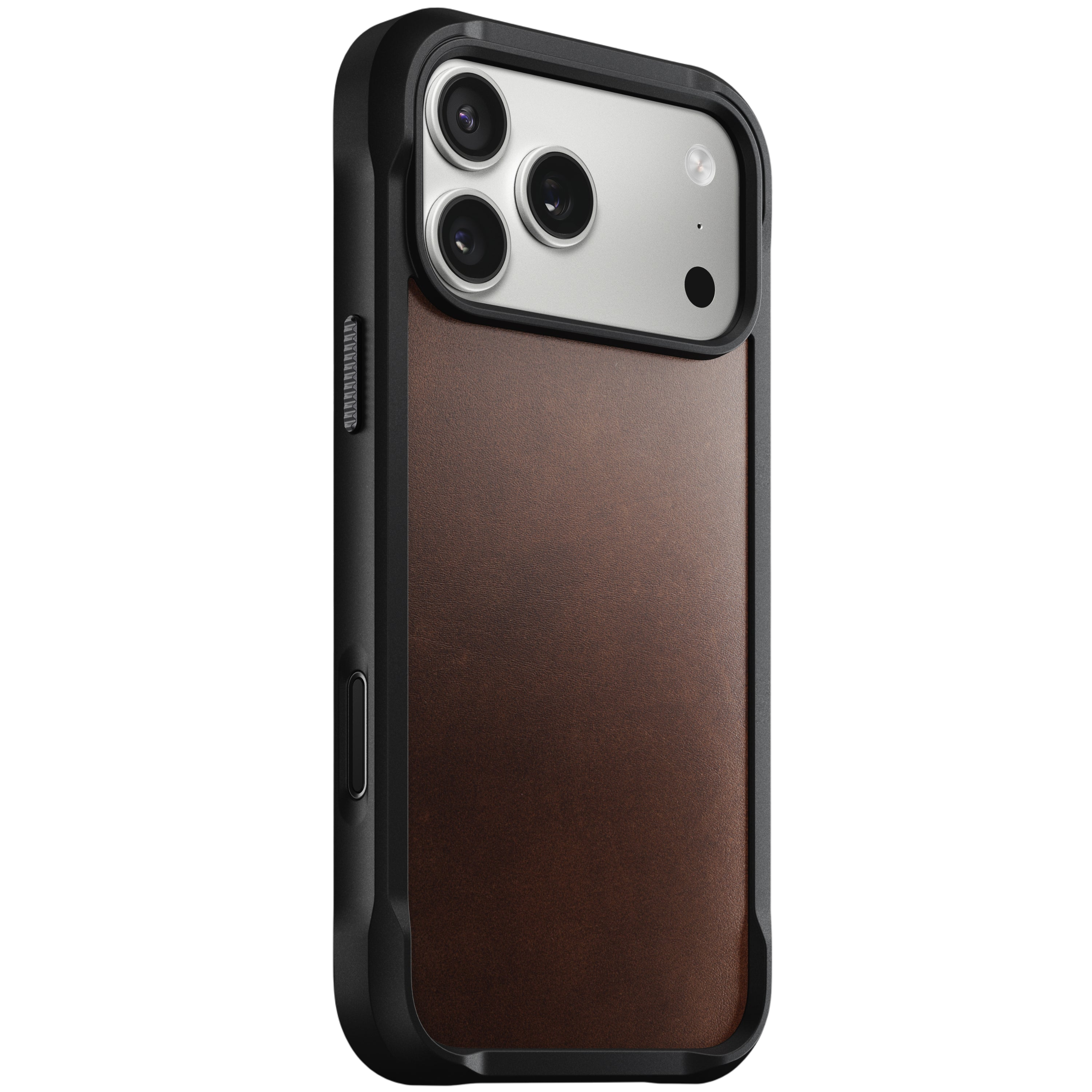 Nomad Rugged Leather Case for iPhone 17 Pro (Horween)