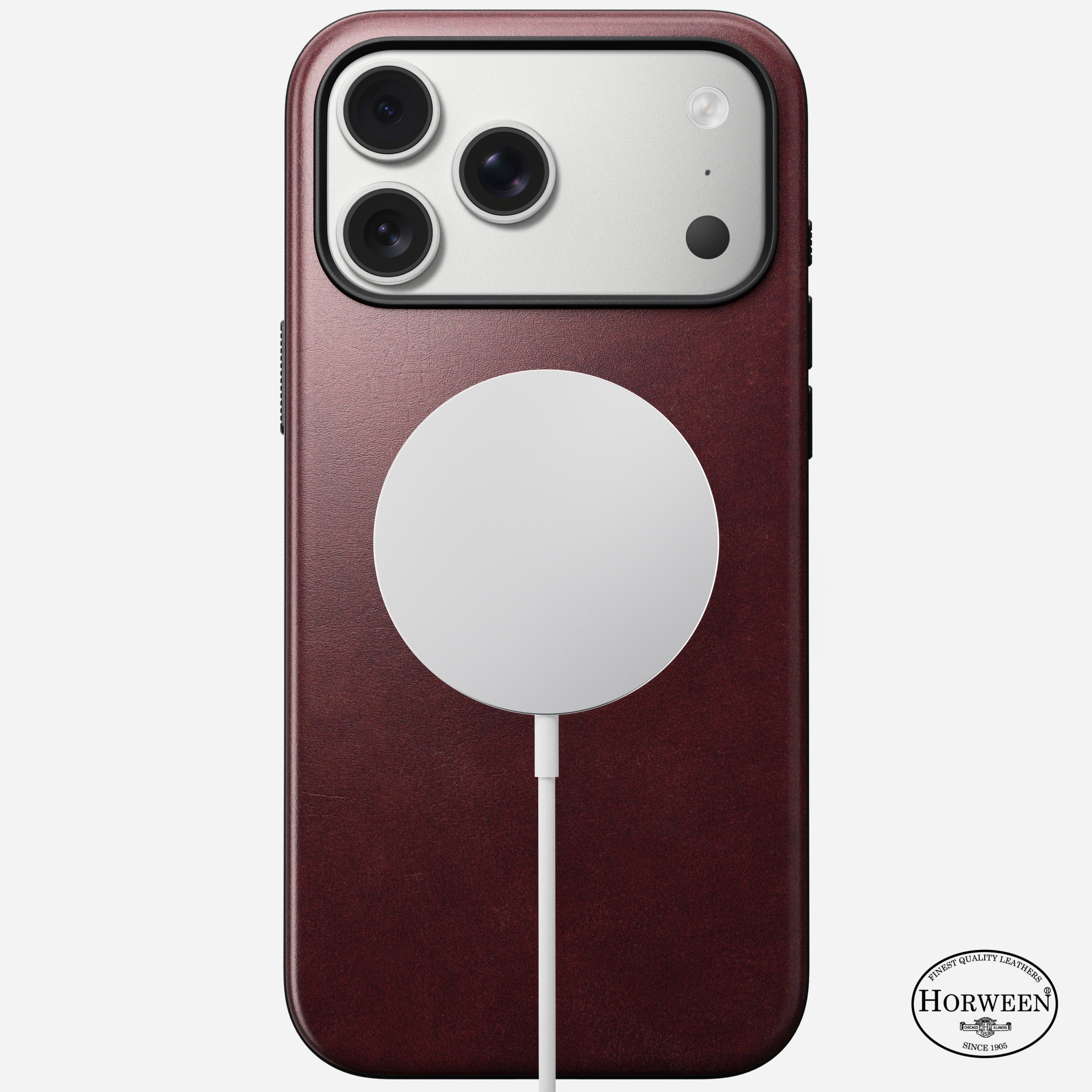 Nomad Modern Leather Case for iPhone 17 Pro (Horween Leather)