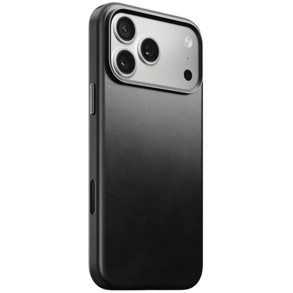 غلاف جلد تقليدي نوماد لهاتف آيفون 17 برو (جلد هوروين)