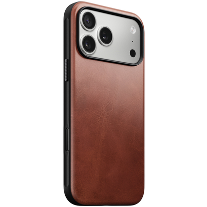 Nomad Modern Leather Case for iPhone 17 Pro Max (Horween Leather)