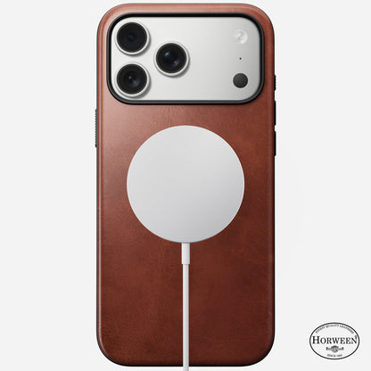 Nomad Modern Leather Case for iPhone 17 Pro (Horween Leather)