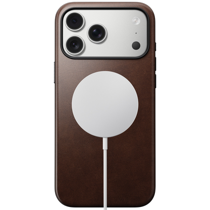 Nomad Modern Leather Case for iPhone 17 Pro Max (Horween Leather)