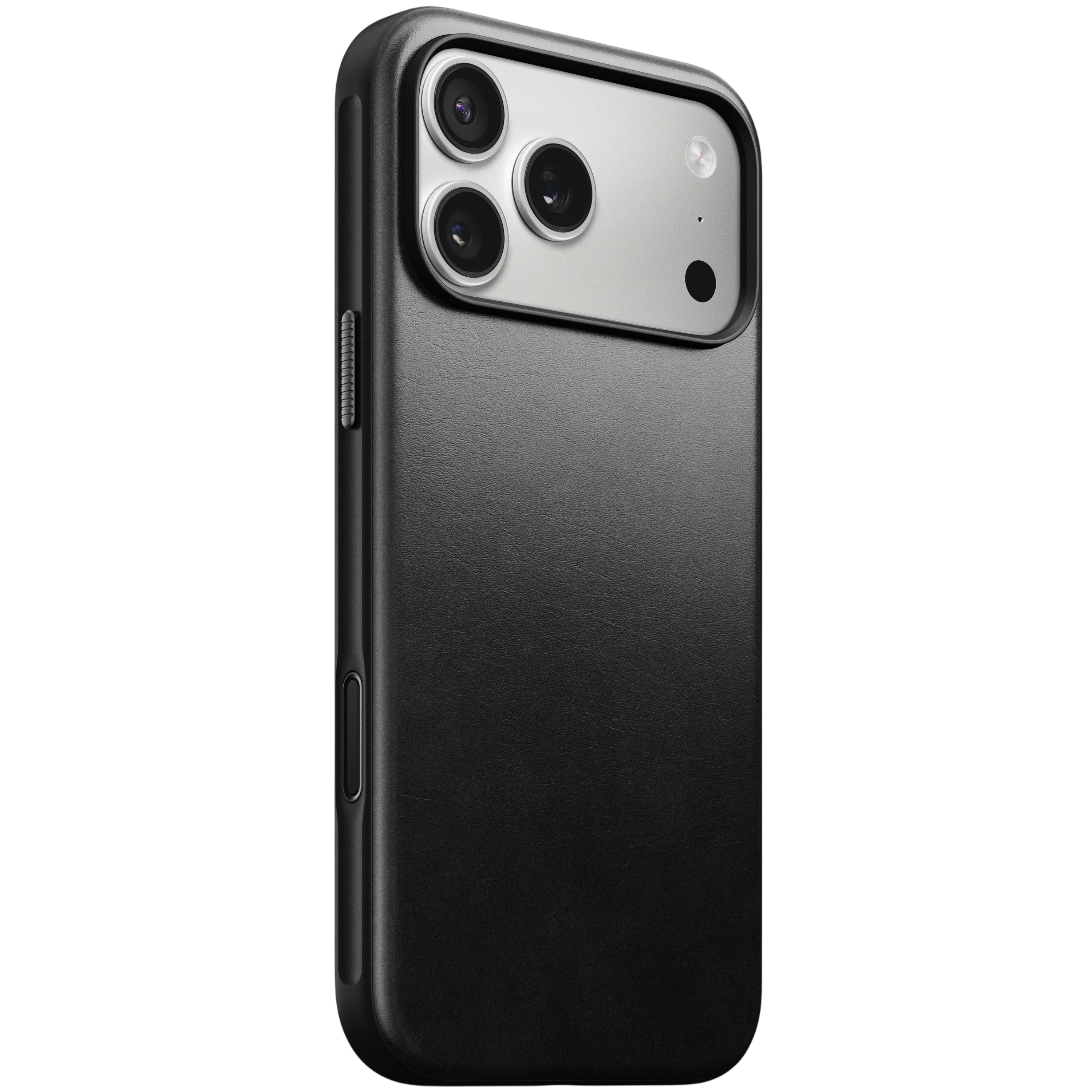 غلاف جلد حديث من نوماد لهاتف آيفون 17 برو (جلد هوروين)