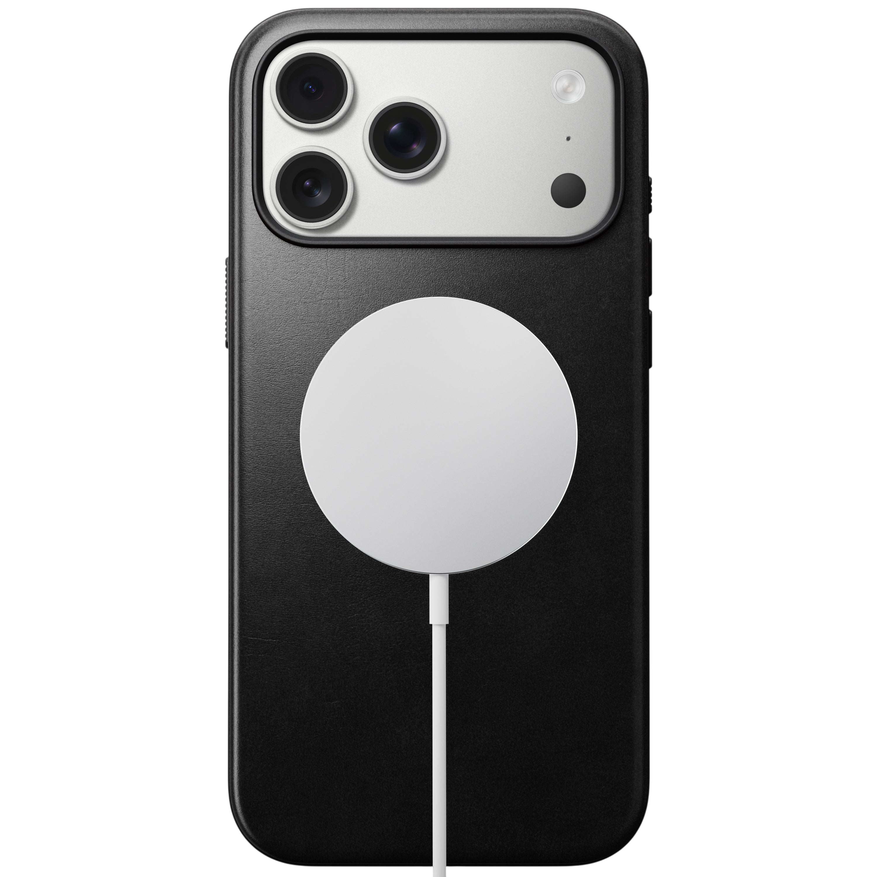 غلاف جلد حديث من نوماد لهاتف آيفون 17 برو (جلد هوروين)