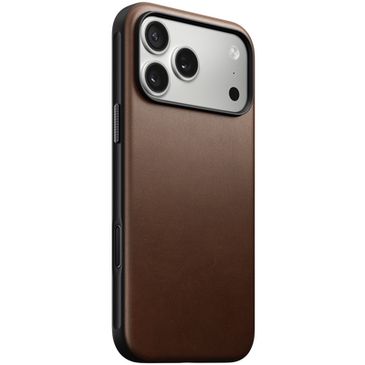 Nomad Modern Leather Case for iPhone 17 Pro Max (Nomad Leather)