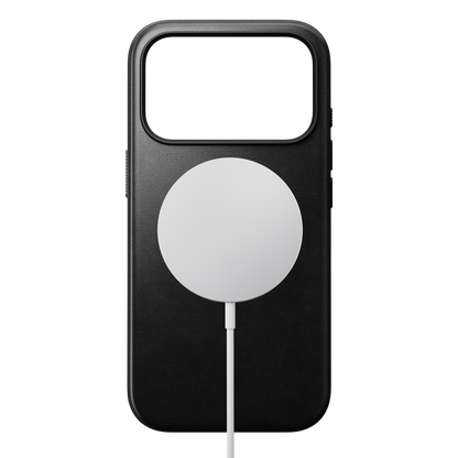 غلاف نوماد الحديث من الجلد لهاتف آيفون 17 برو ماكس (جلد هوروين)