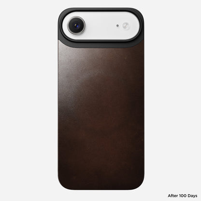 Nomad Magnetic Back Leather Case for iPhone Air (Horween Leather)