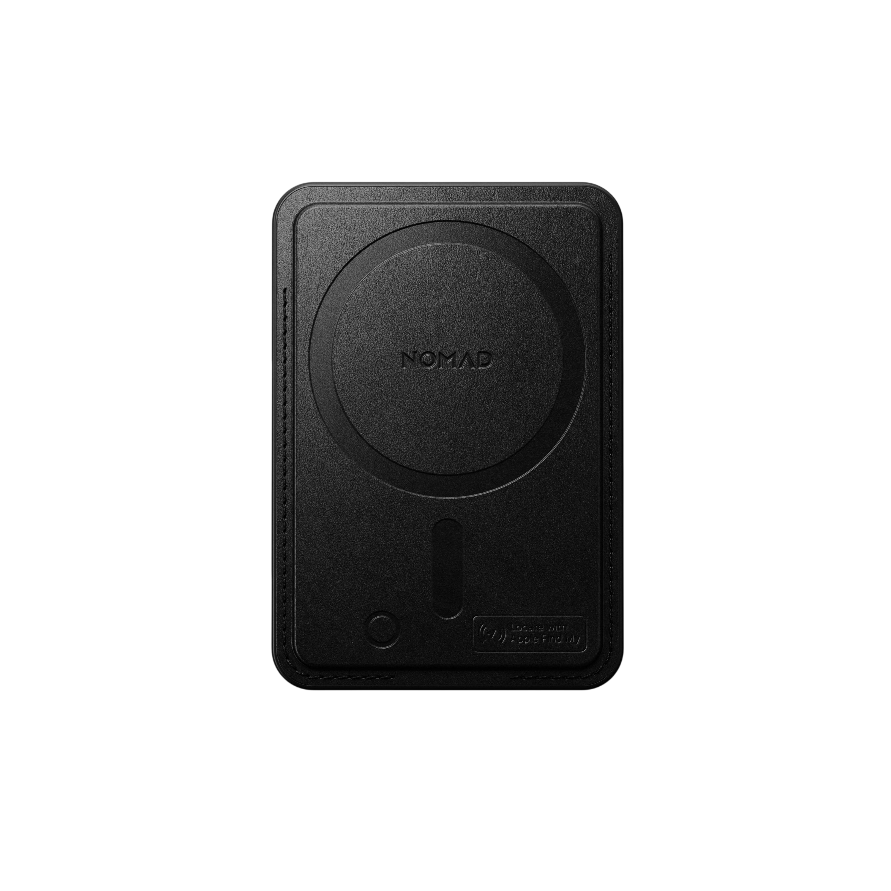 Nomad Leather Mag Wallet with Find My Tracking