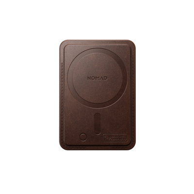 Nomad Leather Mag Wallet with Find My Tracking