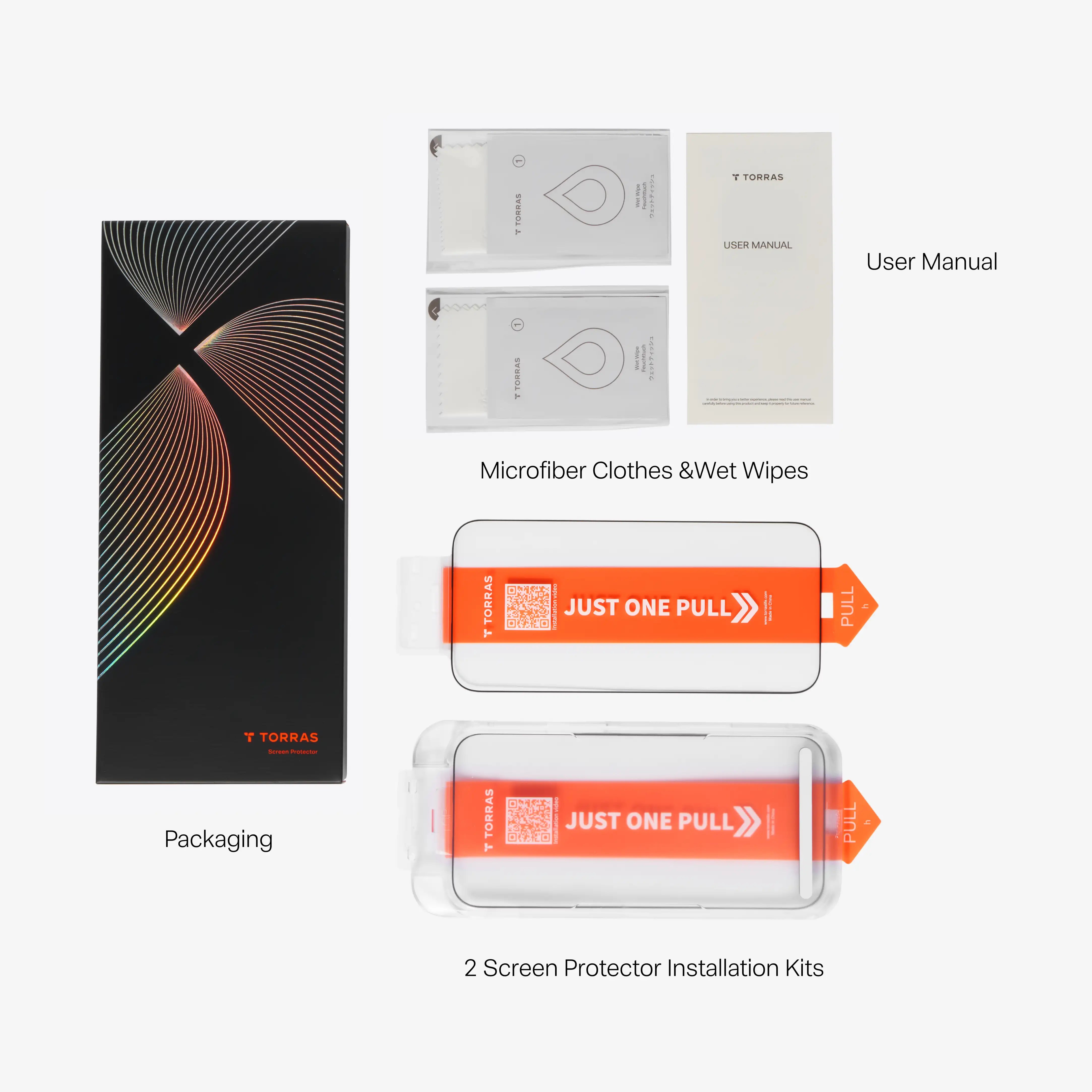 Torras HD Shield Screen Protector for iPhone 18 Pro Max