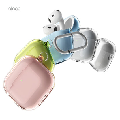 حافظة Elago الشفافة لسماعات AirPods 4