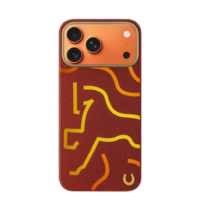 جراب Airity Kevlar Autumn Chestnut لهاتف iPhone 17 Pro و Pro Max