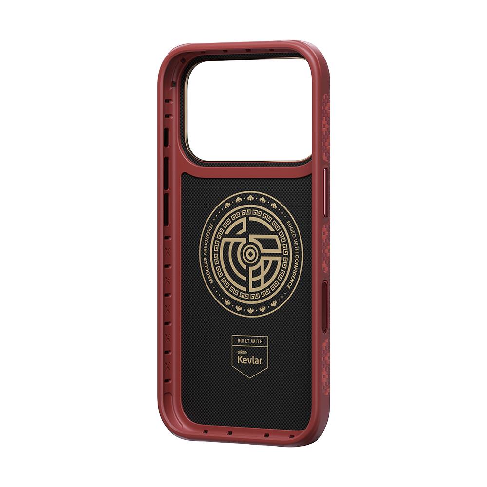 Benks ArmorGrid Edge X9 Case built with Kevlar® for iPhone 18 Pro / 18 Pro Max - ArmorEdge Red #color_armoredge-red