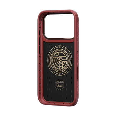 Benks ArmorGrid Edge X9 Case built with Kevlar® for iPhone 18 Pro / 18 Pro Max - ArmorEdge Red 