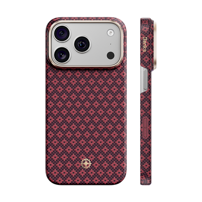 Benks ArmorGrid Air C1 Case built with Kevlar® for iPhone 18 Pro / 18 Pro Max - Cherry Purple 