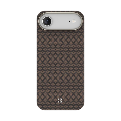 Benks ArmorGrid ArmorAir Case built with Kevlar® for iPhone Air - Amber Gold #pattern_amber-gold