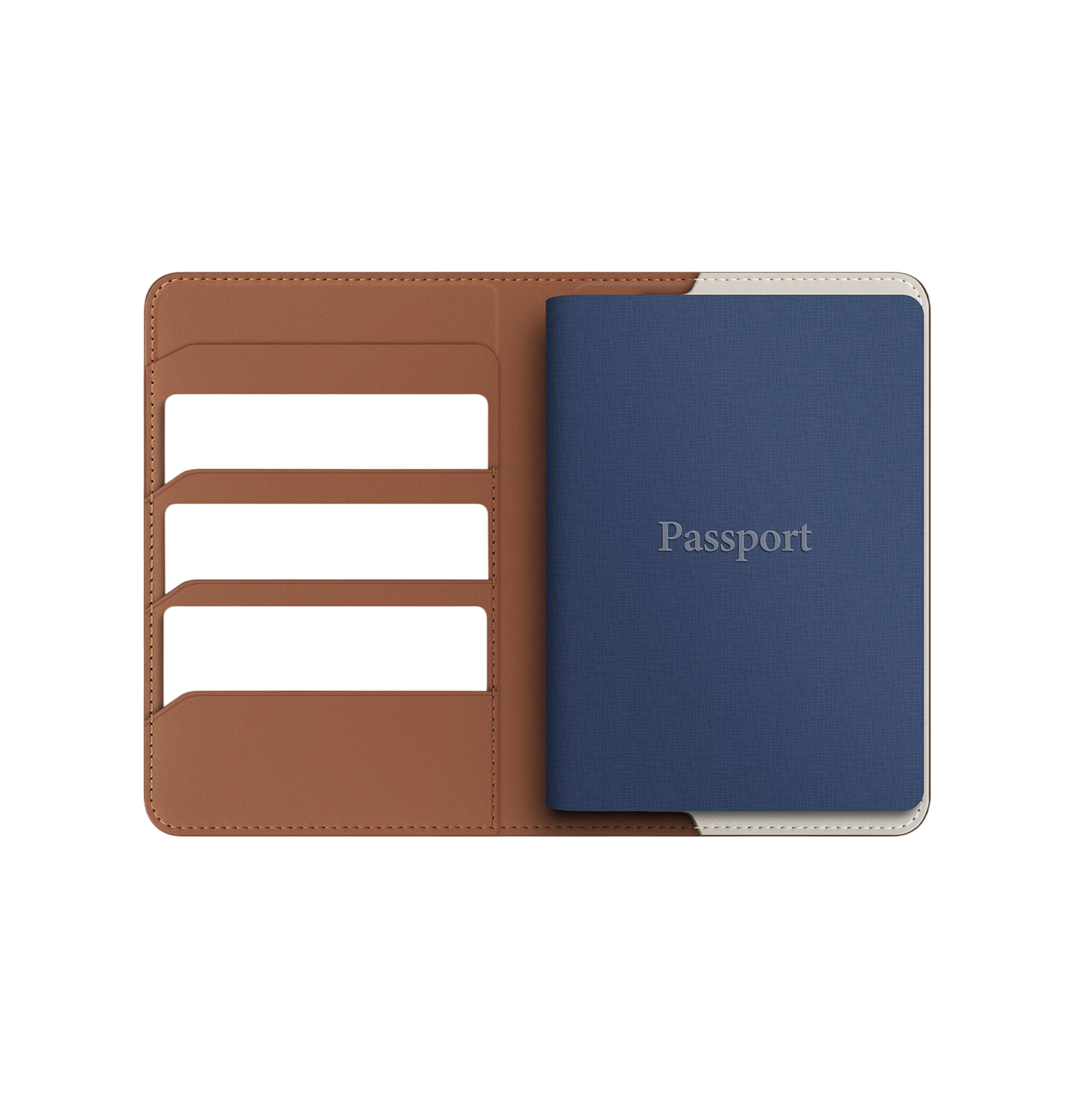 Uniq Belmont Find My Vegan Leather Passport Holder
