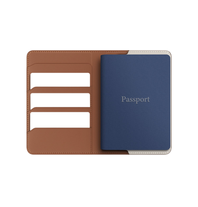 Uniq Belmont Find My Vegan Leather Passport Holder