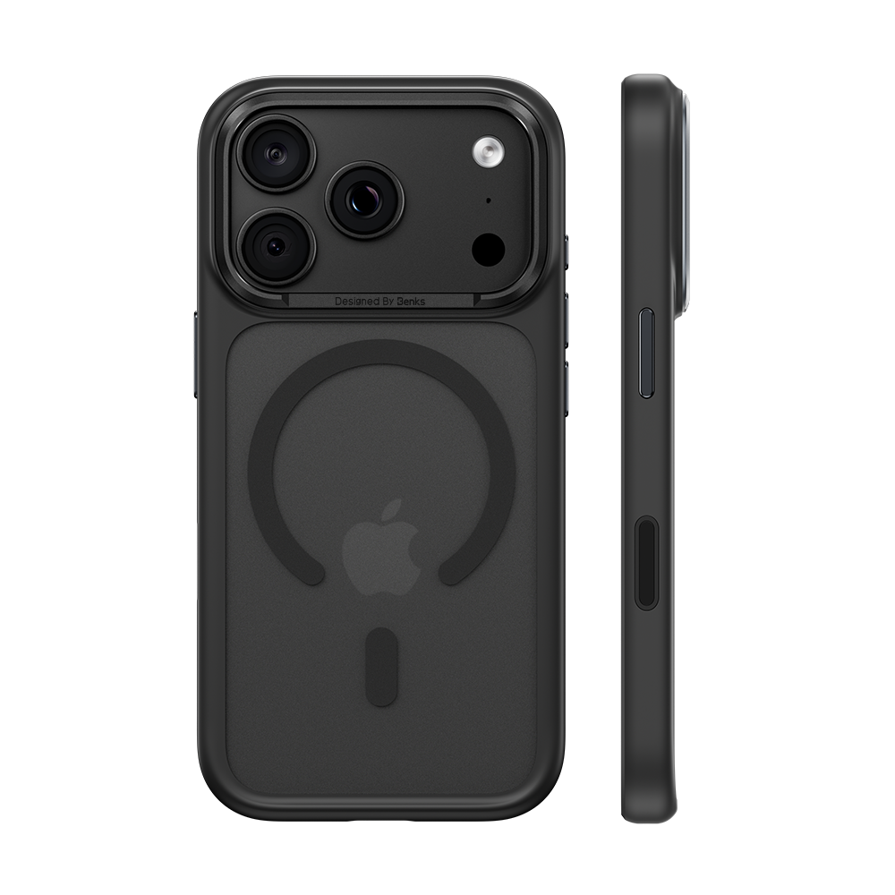 Benks Mist Phone Case for iPhone 18 Pro / 18 Pro Max & iPhone 17 Series (17 / Pro / Pro Max / Air) - Black #color_black
