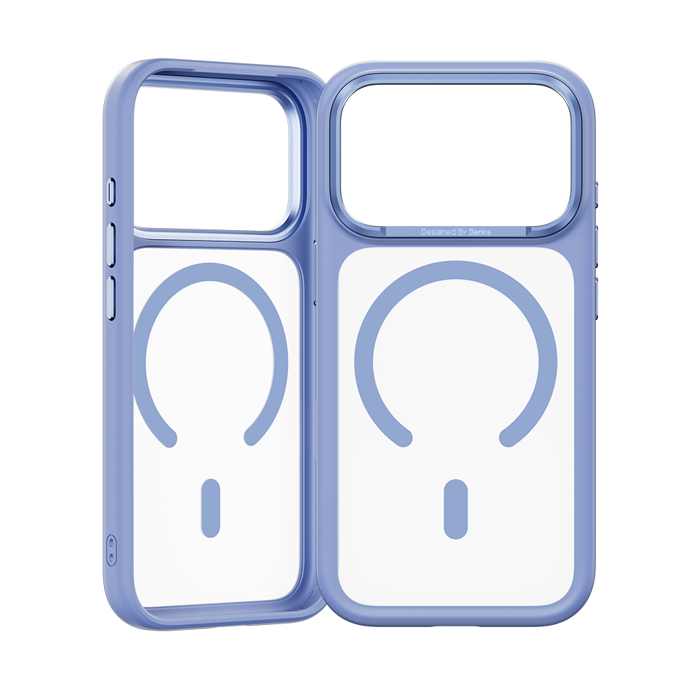 Benks Mist Phone Case for iPhone 18 Pro / 18 Pro Max & iPhone 17 Series (17 / Pro / Pro Max / Air) - Slate Blue #color_slate-blue
