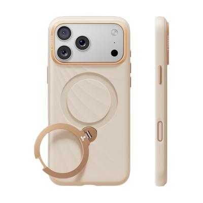 Torras Ostand Q3 Silicone Case for iPhone 18 Pro - Pink 