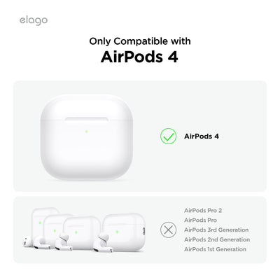 حافظة Elago من السيليكون لسماعات AirPods 4
