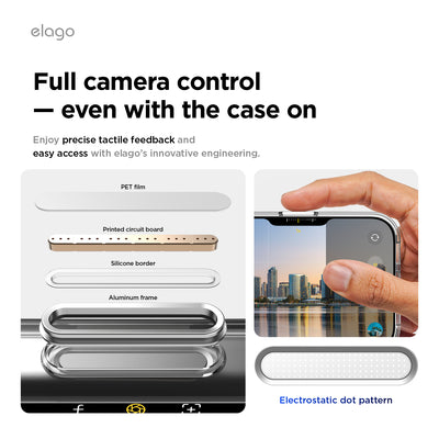 Elago MagHybrid Clear Case for iPhone 17 Pro / iPhone 18 Pro