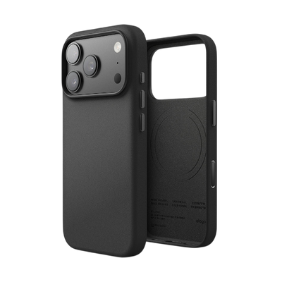 Elago MagLeather Case for iPhone 17 Pro / iPhone 18 Pro - Black 