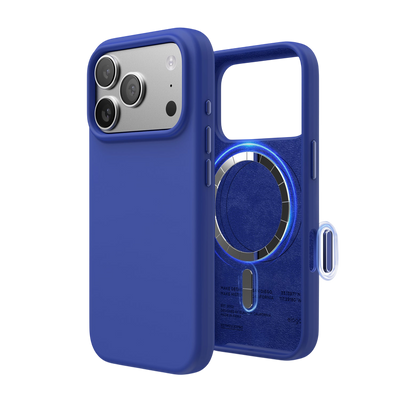 Elago Mag Silicone Case for iPhone 17 Pro / iPhone 18 Pro - Cobalt Blue 