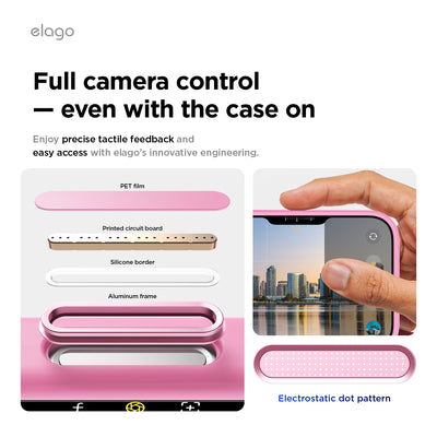 Elago Mag Silicone Case for iPhone 17 Pro / iPhone 18 Pro - Hot Pink 