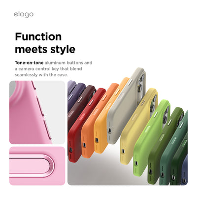 Elago Mag Silicone Case for iPhone 17 Pro / iPhone 18 Pro - Hot Pink 