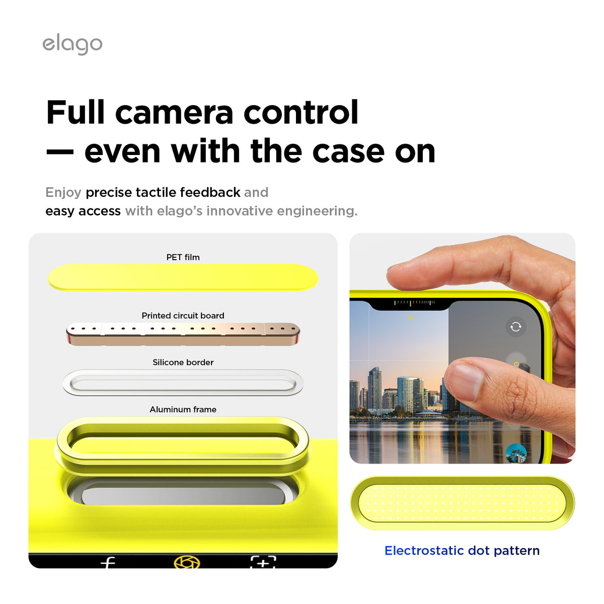 Elago Mag Silicone Case for iPhone 17 Pro / iPhone 18 Pro - Neon Yellow 
