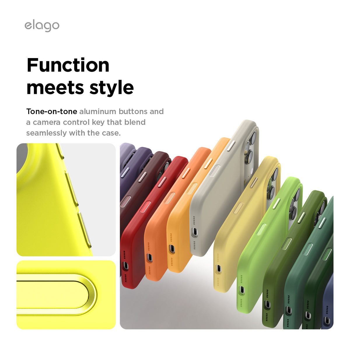 Elago Mag Silicone Case for iPhone 17 Pro / iPhone 18 Pro - Neon Yellow 