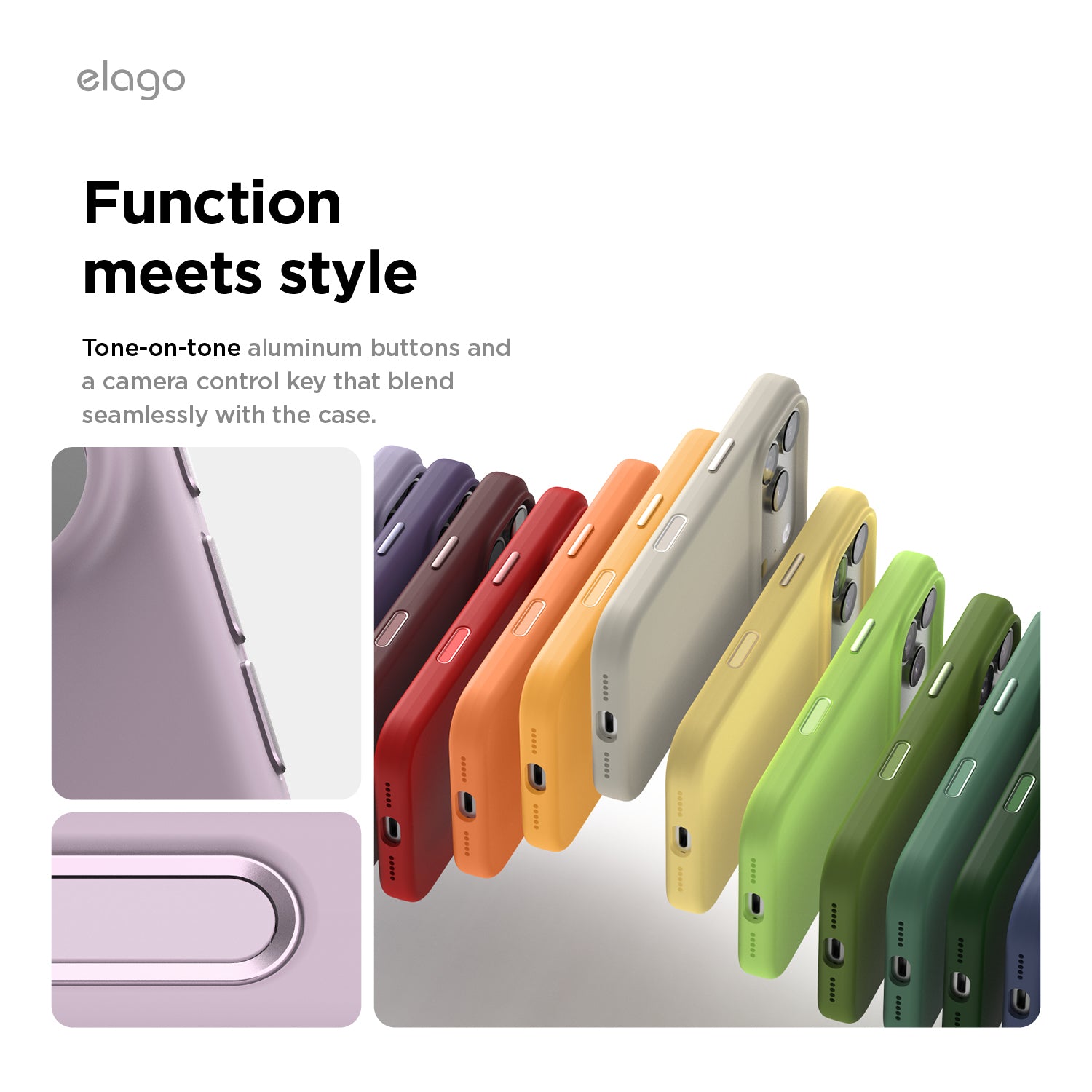 Elago Mag Silicone Case for iPhone 17 Pro / iPhone 18 Pro - Soft Purple 