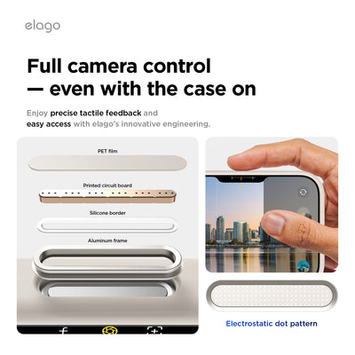 Elago Mag Silicone Case for iPhone 17 Pro / iPhone 18 Pro - Stone 